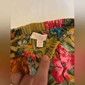 Pink Chicken Multicolor Floral Skirt